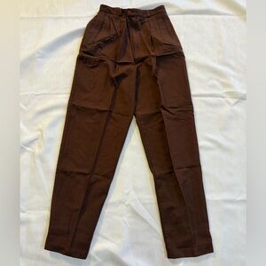 Elegant Brown Women's Pants